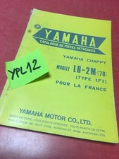 Yamaha Chappy LB-2M 1978 1F1 france catalogue pièces détachées parts list moto