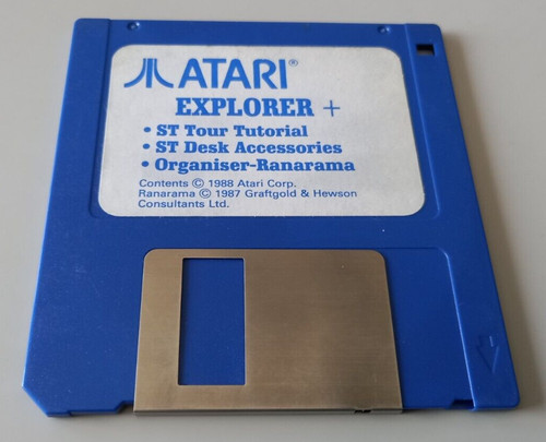 Logiciel atari explorer - logiciel, "explorer
