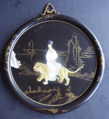 Tableau asiatique personnage - -,