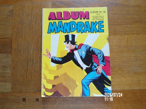 Album mandrake magicien - album,