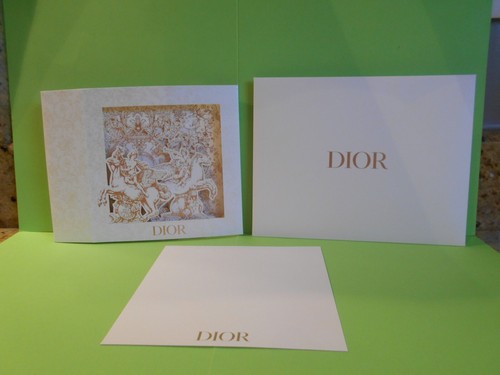 Carte publicitaire dior