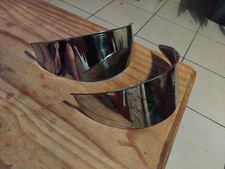 Visières Chrome Phares Simca VEDETTE RENAULT FREGATE PEUGEOT 203 403 Etc...