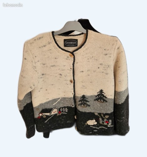 Gilet laine m - en, t