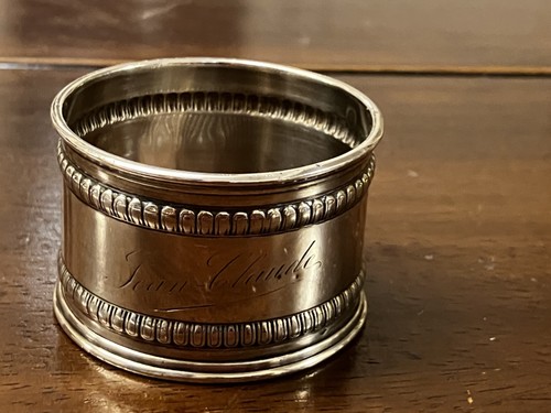 Ancien rond serviette - de, en