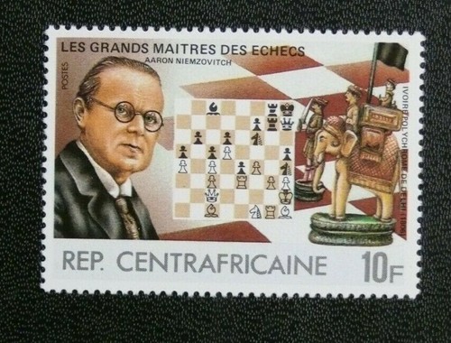 Timbre echecs schach - timbre,