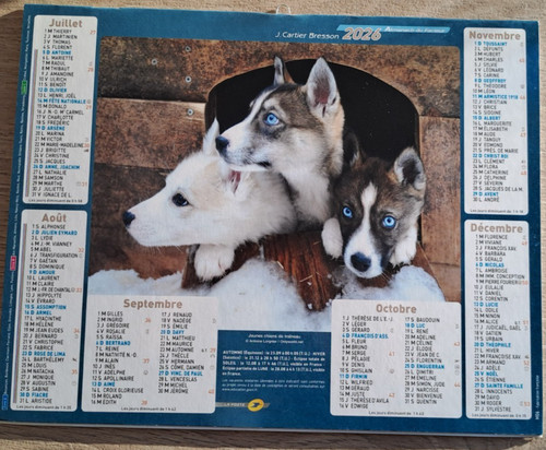 Choix calendrier almanch du - choix,