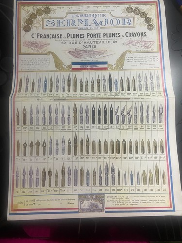 Ancienne affiche publicitaire