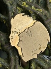 Jean Marais & Broche & Bronze Doré & Design & Bijoux & France