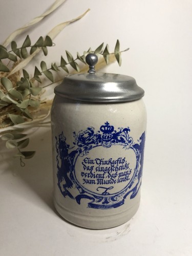 Chope bière grise avec - chope,