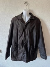 Veste en cuir véritable