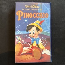 Cassette VHS Pinocchio Le