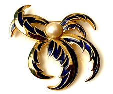 Grande BROCHE VINTAGE FLEUR