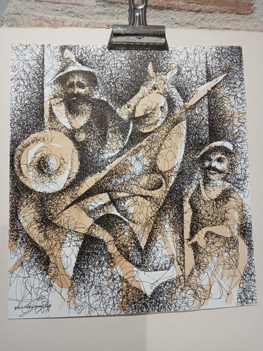 Don quichotte sancho pansa - quichotte, &