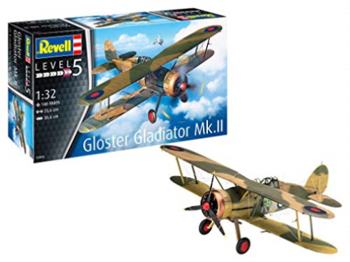 Revell 03846 gloster gladiator - revell,