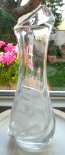 ANCIEN PETIT VASE SOLIFLORE 10 cm EN CRISTAL CROIX DE LORRAINE