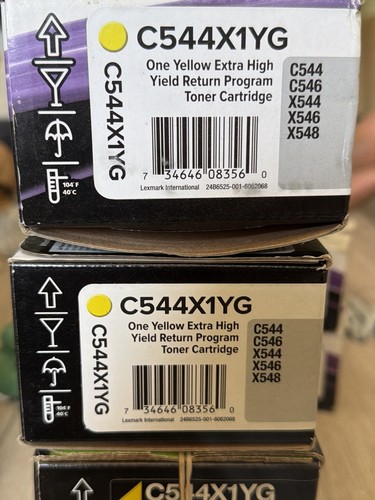 Lexmark c544x1yg cartouche - lexmark,