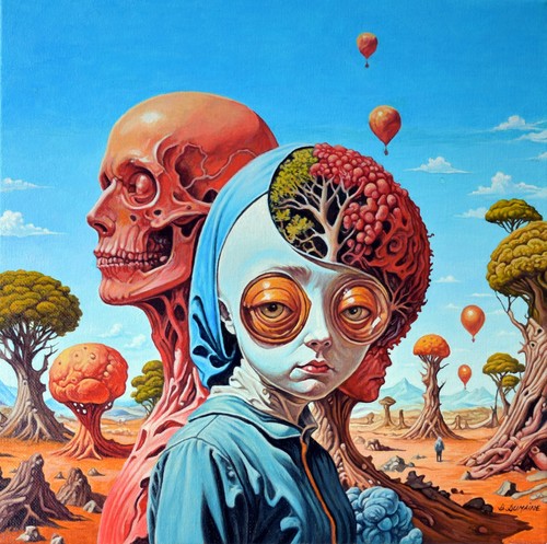 Scène surréaliste 36 - , n°36"