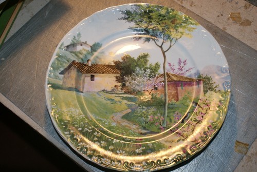 Ancienne assiette plate