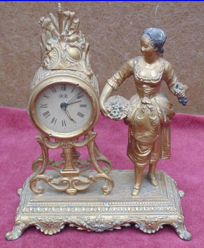 Magnifique ancienne pendule - ancienne, en