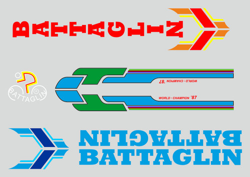Battaglin decals stickers - decals,
