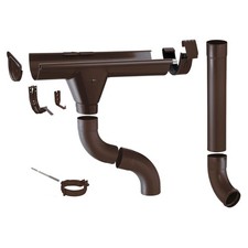 ZAMBELLI gouttière zinc set