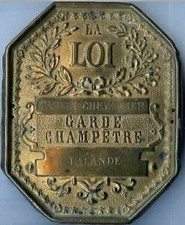 Plaque de métier - PAULIN