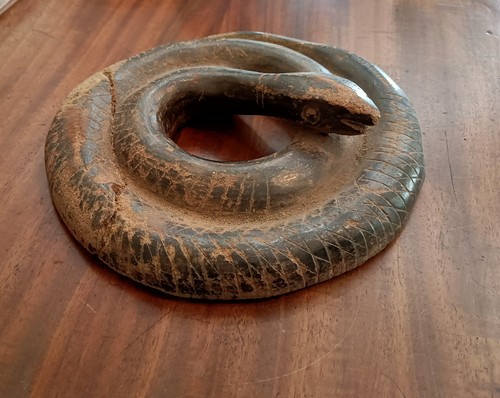 Terre cuite serpent - , porte