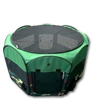 Enclos pliable avec piquets