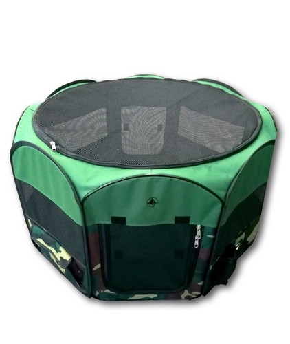 Enclos pliable avec piquets