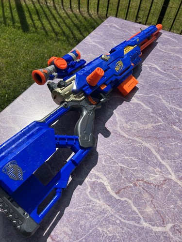 Used nerf strike 6 - used, cs-6