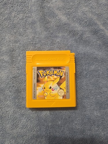 Pokémon jaune game - game, boy
