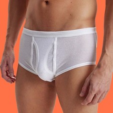 Slip homme kangourou poche