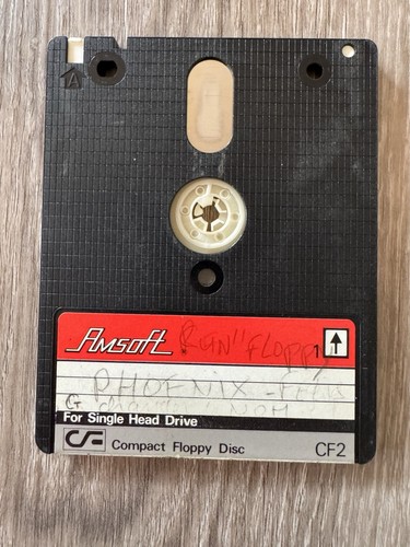 Une disquette amsoft amstrad - une,