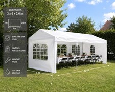 Tente réception 3x6m avec - de,