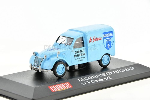 Citroen 2cv azu - azu, garage