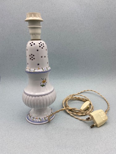 Pied lampe faïence - en,