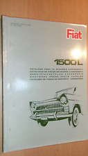 Fiat 1500L - 1500 L - 1965 : catalogue de pièces - carrosserie