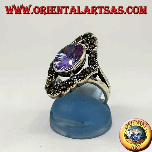 Bague argent 925 - en, 925‰