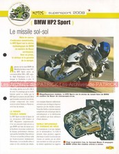 BMW 1200 HP2 Sport 2008  Joe Bar Team Fiche Moto #0008867