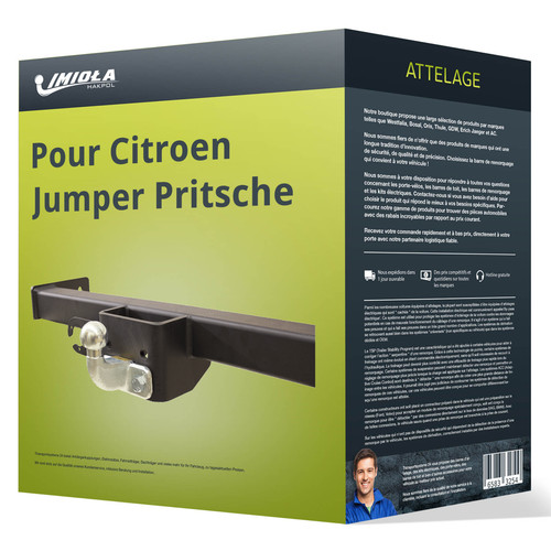 Attelage pour citroen jumper - pour,