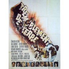 EARTHQUAKE Original Movie Poster  - 47x63 in. - 1974 - Mark Robson, Charlton Hes
