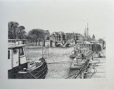 Jean CARZOU - "Le Pont-Neuf