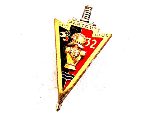 Insigne militaire 32 - insigne,