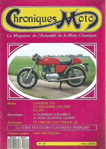 Chroniques moto laverda - chroniques,