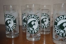 6 verres tropico blanc