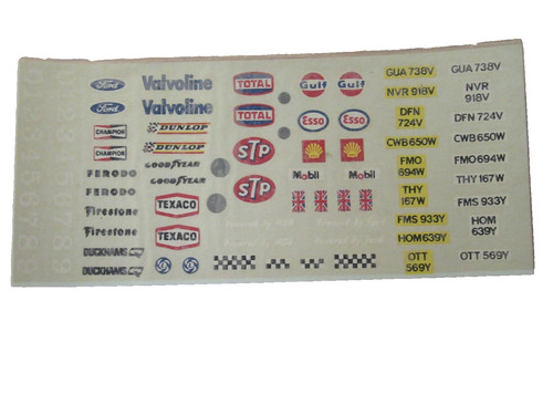 E451 scalextric decals - e451, 1/32