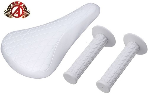 Alta white diamond - white, saddle