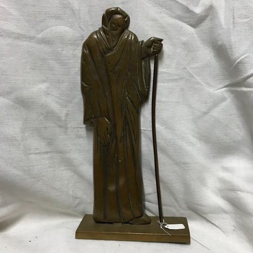 Statuette bronze jean paul - statuette, en