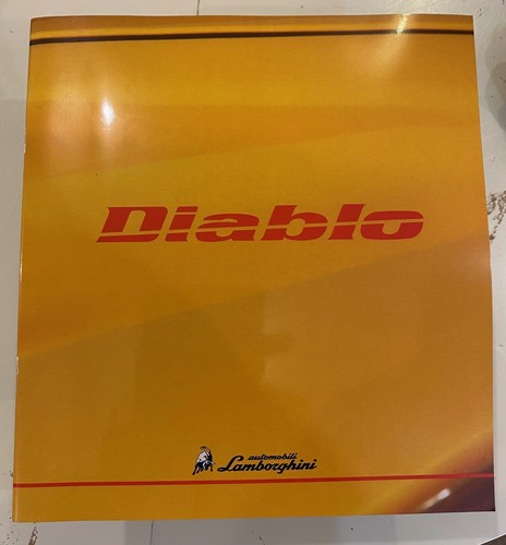 Brochure lamborghini diablo - brochure,