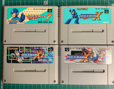 Rockman X X2 X3 Et 7 Nintendo Super Famicom Snes Mega Man Japonais Version Testé